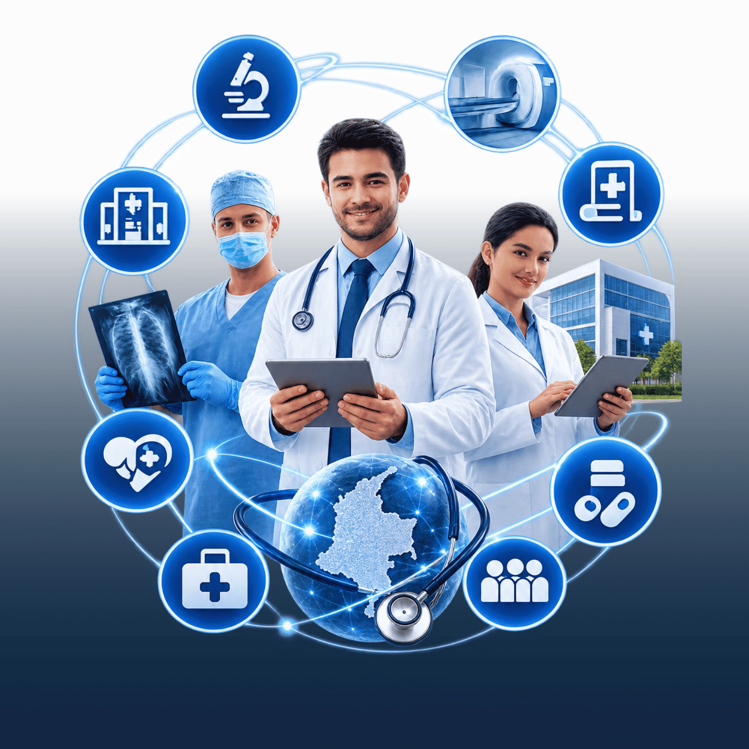 Profesional de la salud en todosalud